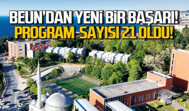 BEUN Kalite Yolculuğunda 21 program TYÇ logosu aldı!