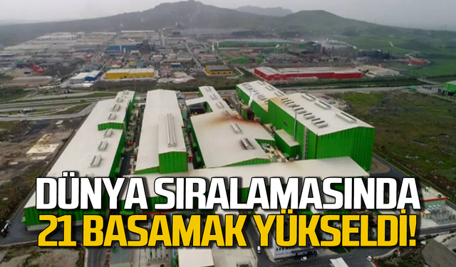 Tosyalı Holding dünya sıralamasında 21 basamak yükseldi