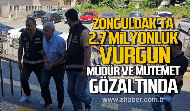 Zonguldak'ta müzede 2.7 milyonluk vurgun! Müdür ve mutemet gözaltında