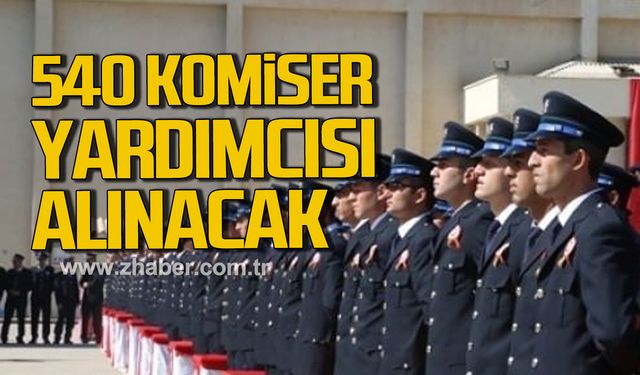 Polis Akademisi 540 komiser yardımcısı alacak