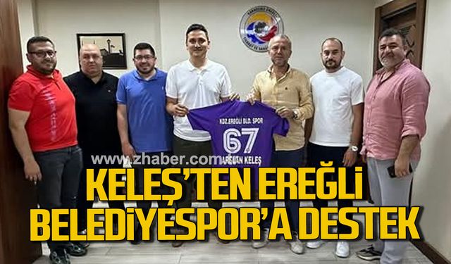 Arslan Keleş'den Ereğli Belediyespor'a tam destek!
