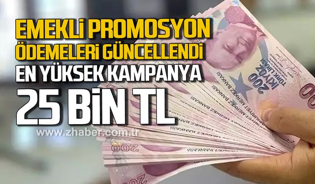 Emekli promosyon ödemeleri güncellendi!