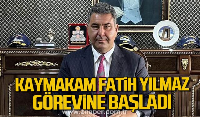 Kdz. Ereğli Kaymakamlığına atanan Fatih Yılmaz görevine başladı!