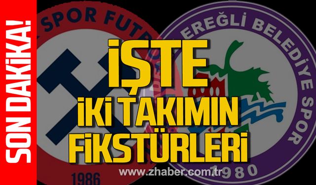 Zonguldakspor- Kdz. Ereğli Belediyespor'un 2025-2026 sezonun fikstürü belli oldu!