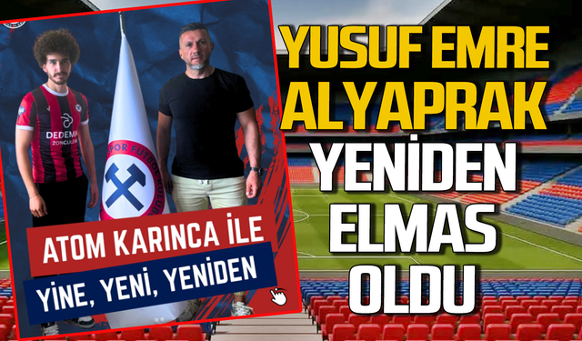 Zonguldakspor Yusuf Emre Alyaprak ile yeniden anlaştı