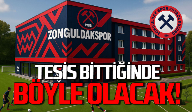 Zonguldakspor’un yeni tesisi bittiğinde böyle olacak!
