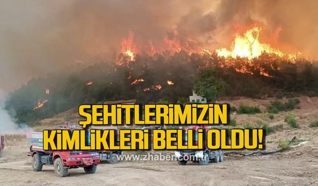 Şehitlerimizin kimlikleri belli oldu!