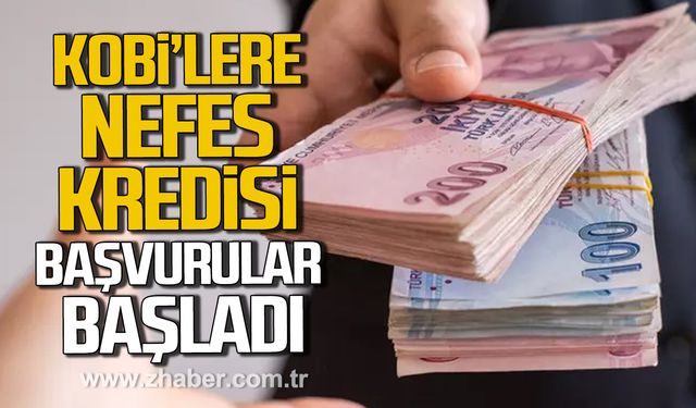 KOBİ'lere nefes kredisi! Başvurular başladı!