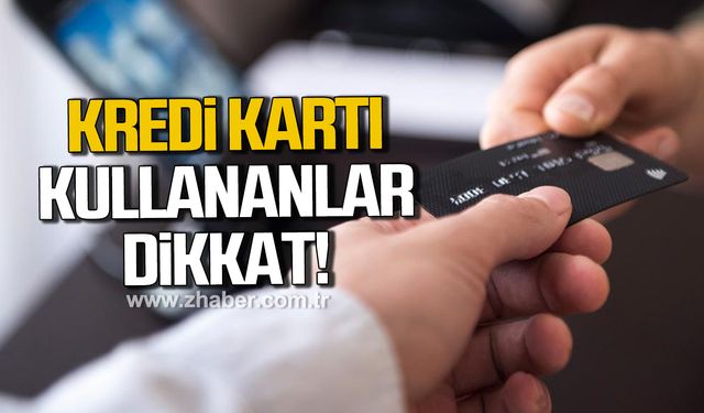 Kredi kartı kullananlar dikkat! Merkez Bankası kredi kartı faizlerini düşürdü!