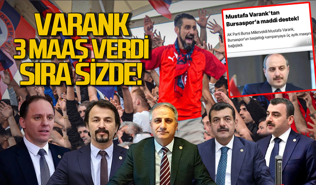Miraç Balcı, Zonguldak milletvekillerine, Bursa Milletvekilini örnek gösterdi!
