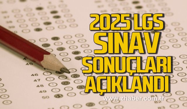 2025 LGS sınav sonuçları açıklandı!