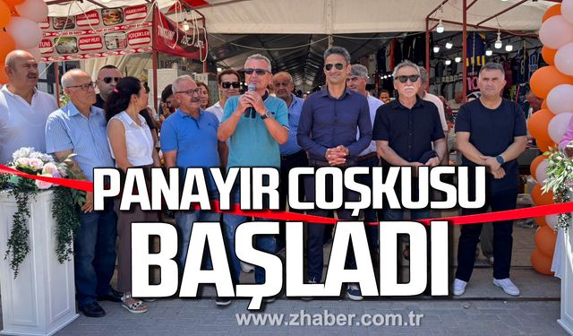 Çaycuma'da 7. Geleneksel Gıda ve Tuhafiye Panayırı coşkusu başladı!