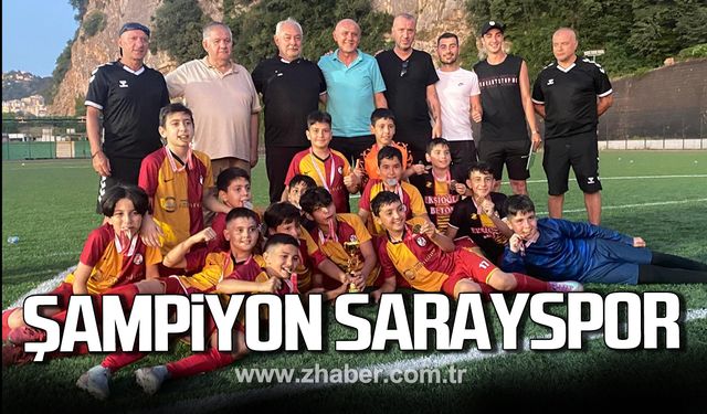 Kozlu'da şampiyon SARAYSPOR...
