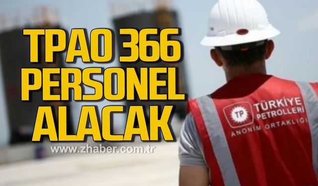 Türk Petrolleri Anonim Ortaklığı 366 personel alacak!