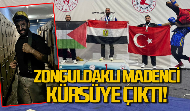 Zonguldaklı madenci Edirne’de kürsüye çıktı!