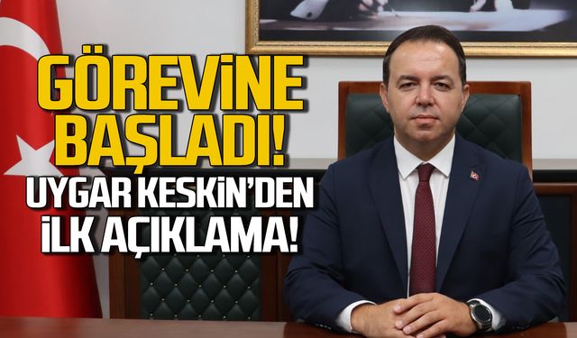 Yeni İl Milli Eğitim Müdürü Uygar Keskin'den ilk açıklama!