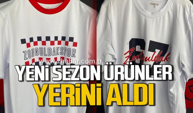 Zonguldakspor'un yeni sezon ürünlerinin satışına başlandı!