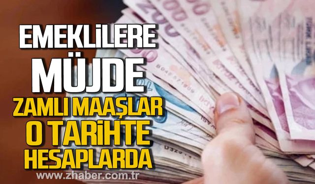 Emeklilere müjde! Zamlı maaşlar o tarihte hesaplarda...