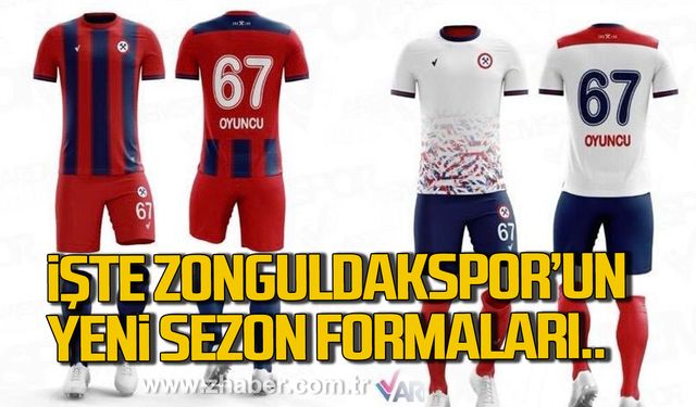 İşte Zonguldakspor'un yeni sezon formaları...