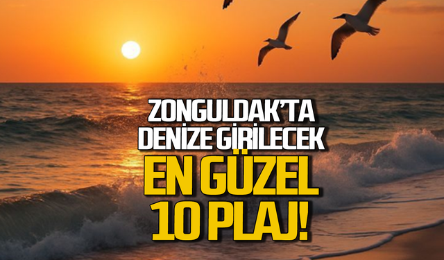 Zonguldak’ta denize girilecek en iyi 10 plaj!