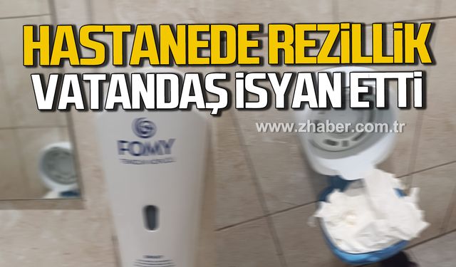 Atatürk Devlet Hastanesi'nde rezillik! Vatandaş isyan etti!