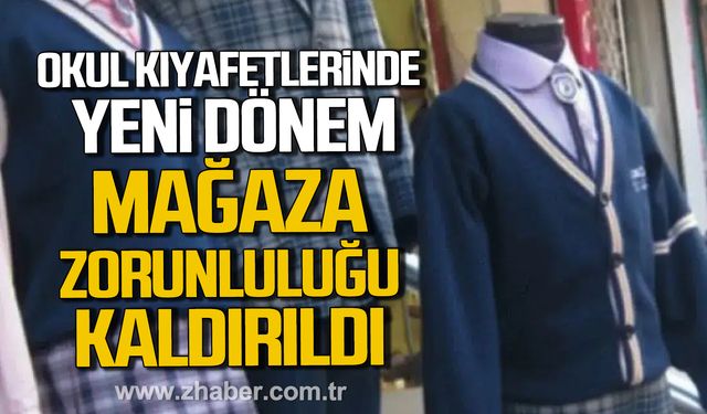 Okul kıyafetlerinde yeni dönem! Mağaza zorunluluğu kaldırıldı!
