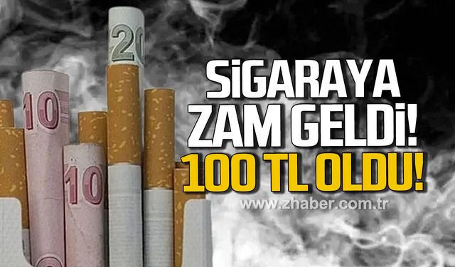 Sigaraya zam geldi! 100 TL oldu!