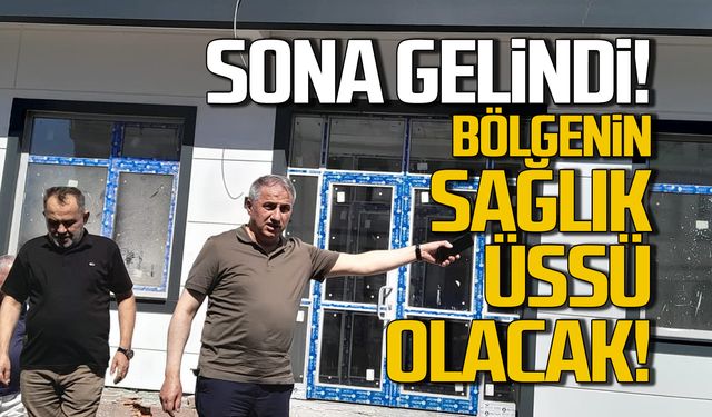 İnşaatında sona gelindi! Bölgenin sağlık üssü olacak!