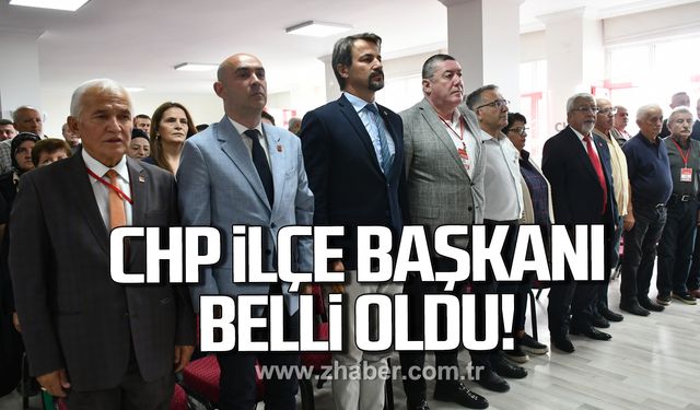 CHP Alaplı İlçe Başkanı belli oldu!