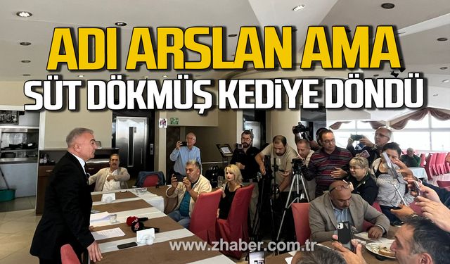 Murat Sesli; "Adı Arslan ama süt dökmüş kediye döndü"
