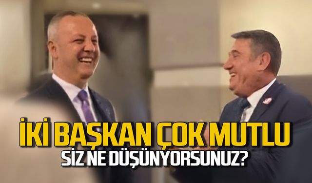 Selim Alan ve Tahsin Erdem'in keyfi yerinde