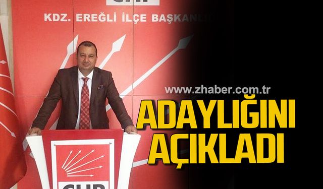 Noyan Keskin adaylığını ilan etti!