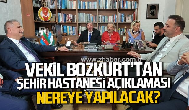 Saffet Bozkurt'tan Şehir Hastanesi açıklaması! Nereye yapılacak?