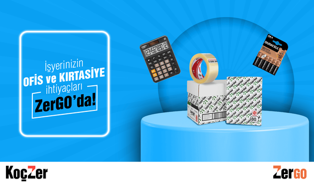 Uygun Fiyatlı Ofis Malzemeleri Hızlı Teslimatla ZerGO’da!