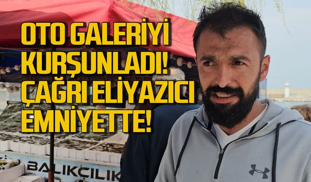 Oto galeriyi kurşunladı! Çağrı Eliyazıcı teslim oldu!
