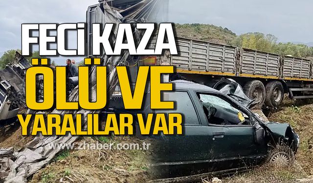 Bartın’da tır ve otomobil çarpıştı! Ölü ve yaralılar var