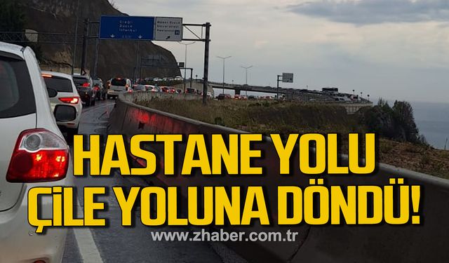 Hastane yolu çile yoluna döndü!