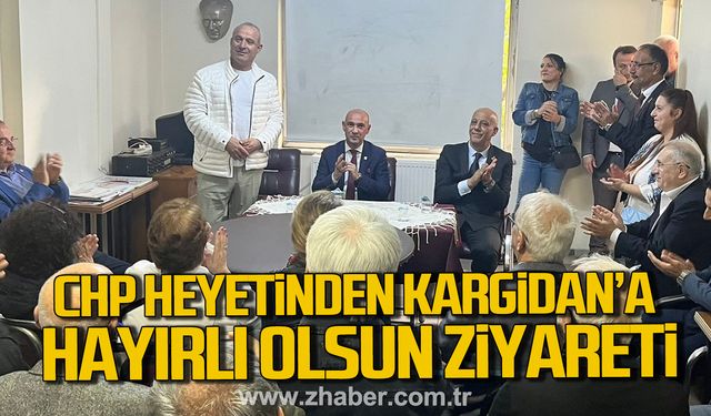 CHP Heyetinden Erdinç Kargidan’a ziyaret