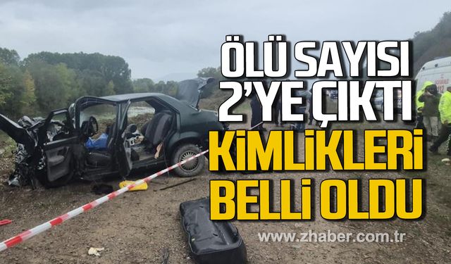 Bartın'da feci kazada ölü sayısı 2'ye çıktı! Kimlikleri belli oldu!
