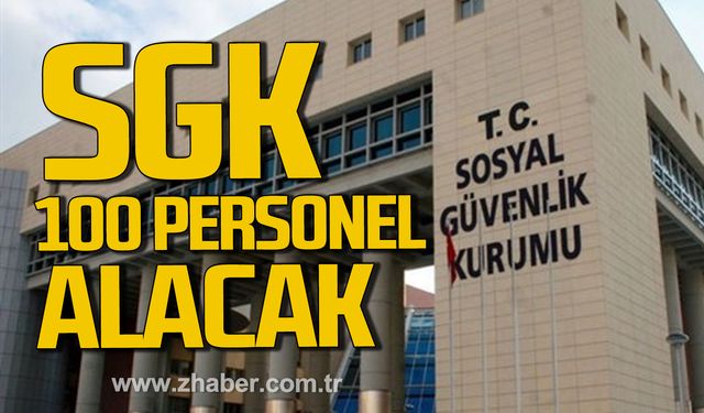 SGK 100 Sosyal Güvenlik Denetmen Yardımcısı alacak