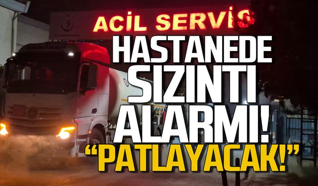 Hastanede oksijen sızıntısı alarmı!