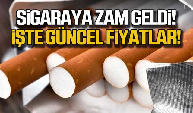 Sigaraya zam geldi! İşte güncel fiyatlar...