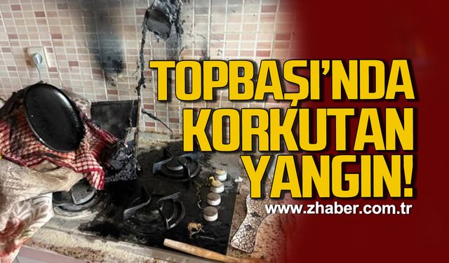 Topbaşı'nda korkutan yangın!