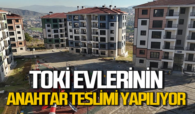 TOKİ’de anahtar teslim töreni 28 Kasım’da!
