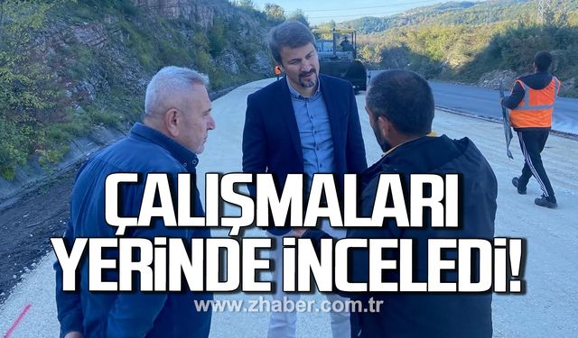 Eylem Ertuğrul, çalışmaları yerinde inceledi!