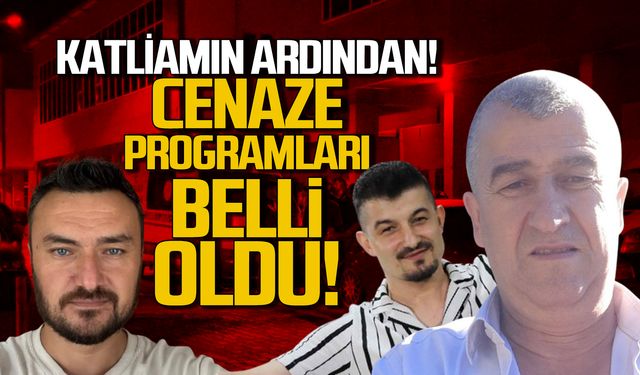 Katliamın ardından! Cenaze programları belli oldu!