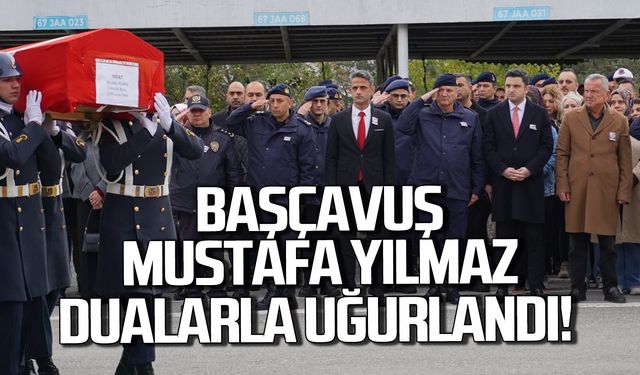 Başçavuş Mustafa Yılmaz dualarla uğurlandı!
