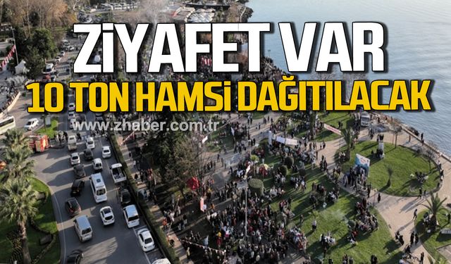Kdz. Ereğli 16. Hamsi Festivali'nde 10 ton hamsi dağıtılacak!