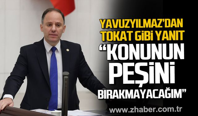 Dokunulmazlığı kaldırılmak istenen Deniz Yavuzyılmaz’dan tokat gibi yanıt!