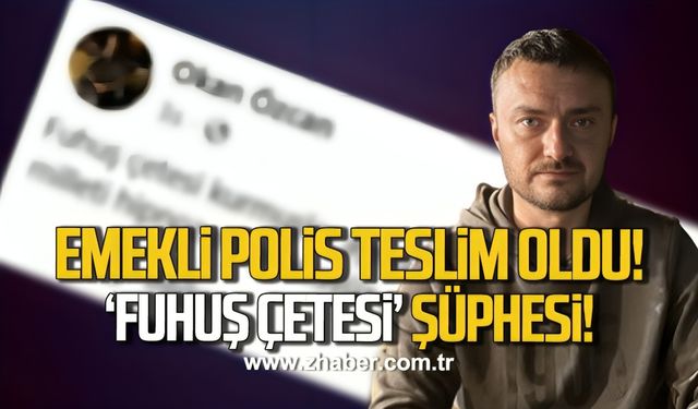 Emekli polis teslim oldu! Dikkat çeken paylaşım!
